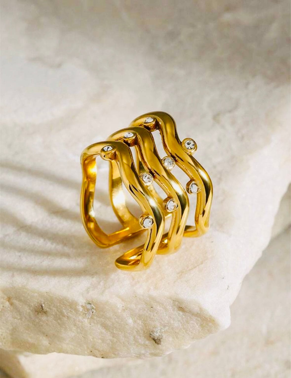 Kali Stainless Steel Ring