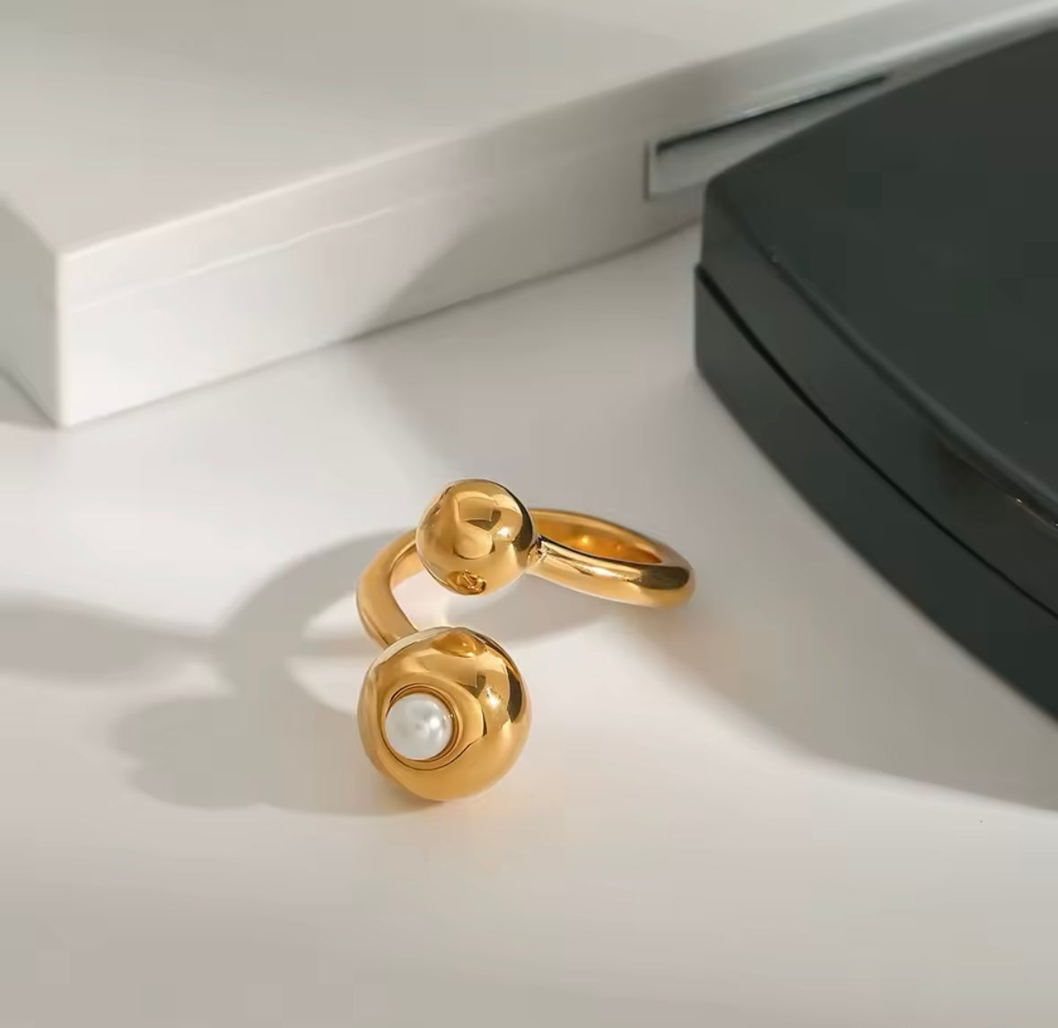 Vivian Stainless Steel Ring
