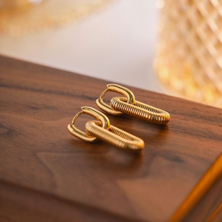 Brooke Stainless Steel Earrings