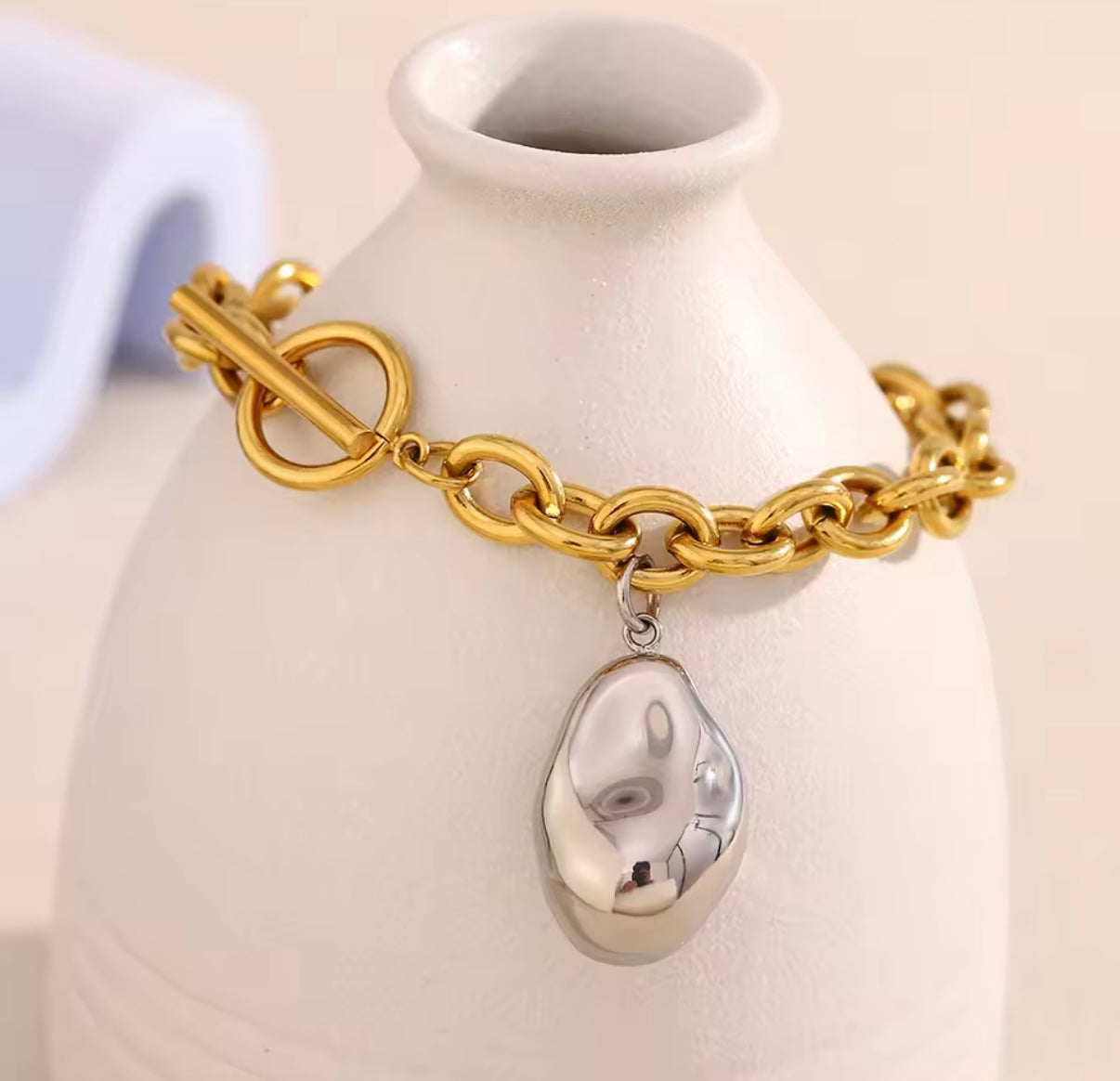 Bold Stainless Steel Bracelet