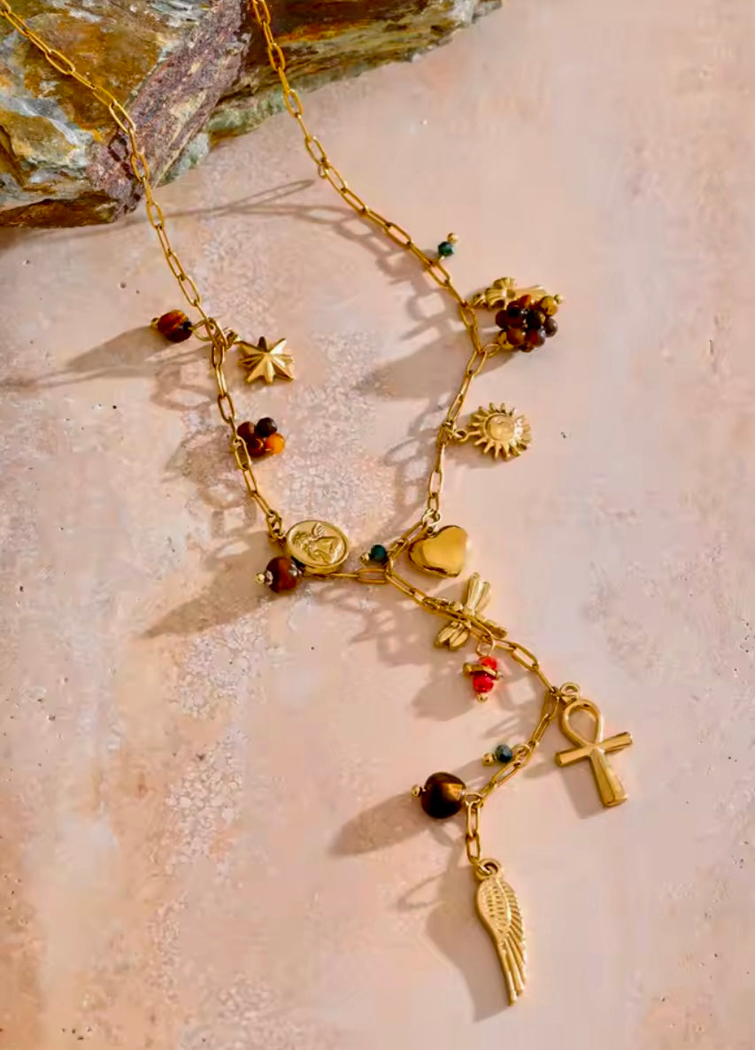 Boho Stainless Steel Necklace