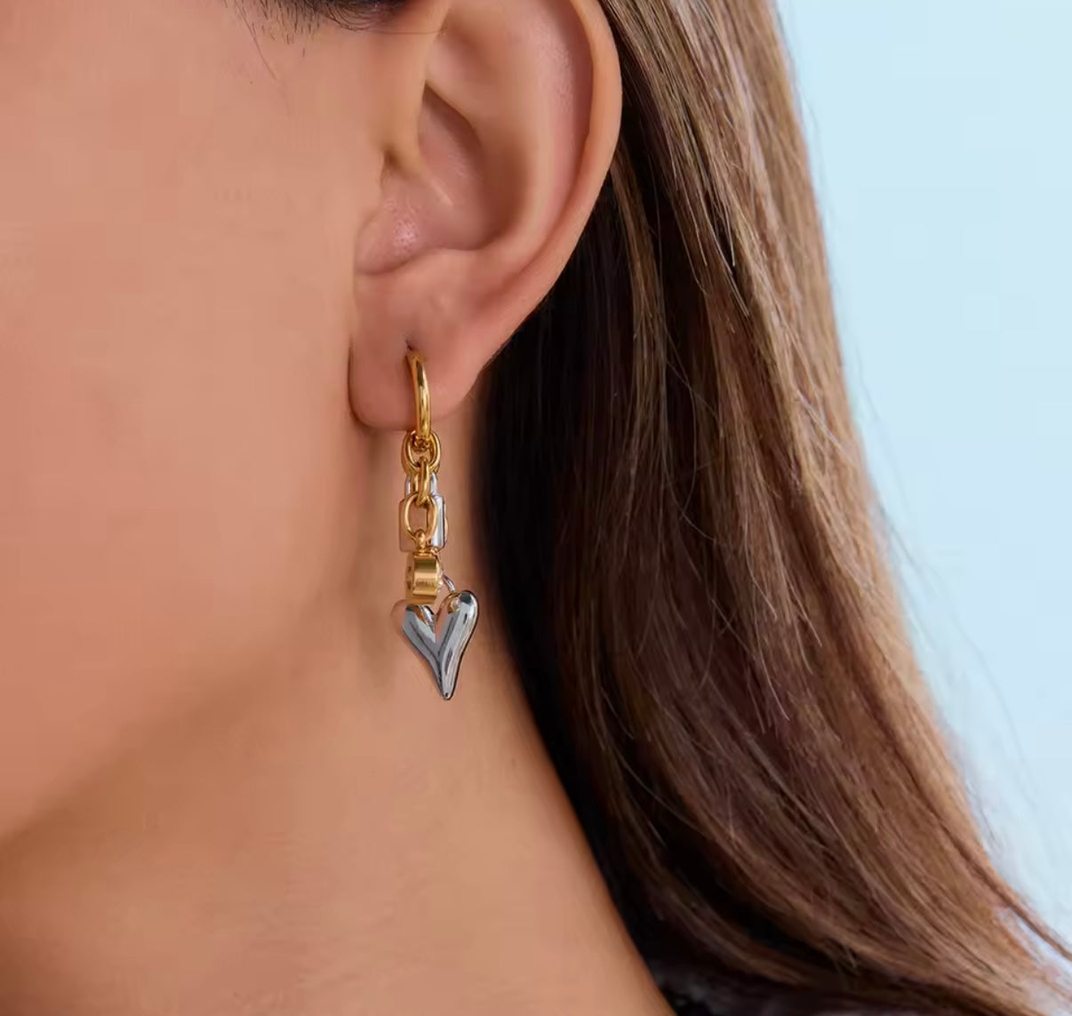 Pretty Charms Stainless Steel Earrings