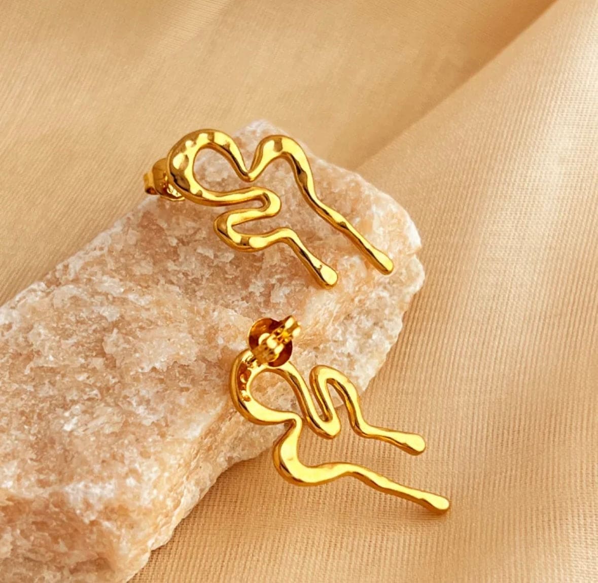 Geo Stainless Steel Earrings