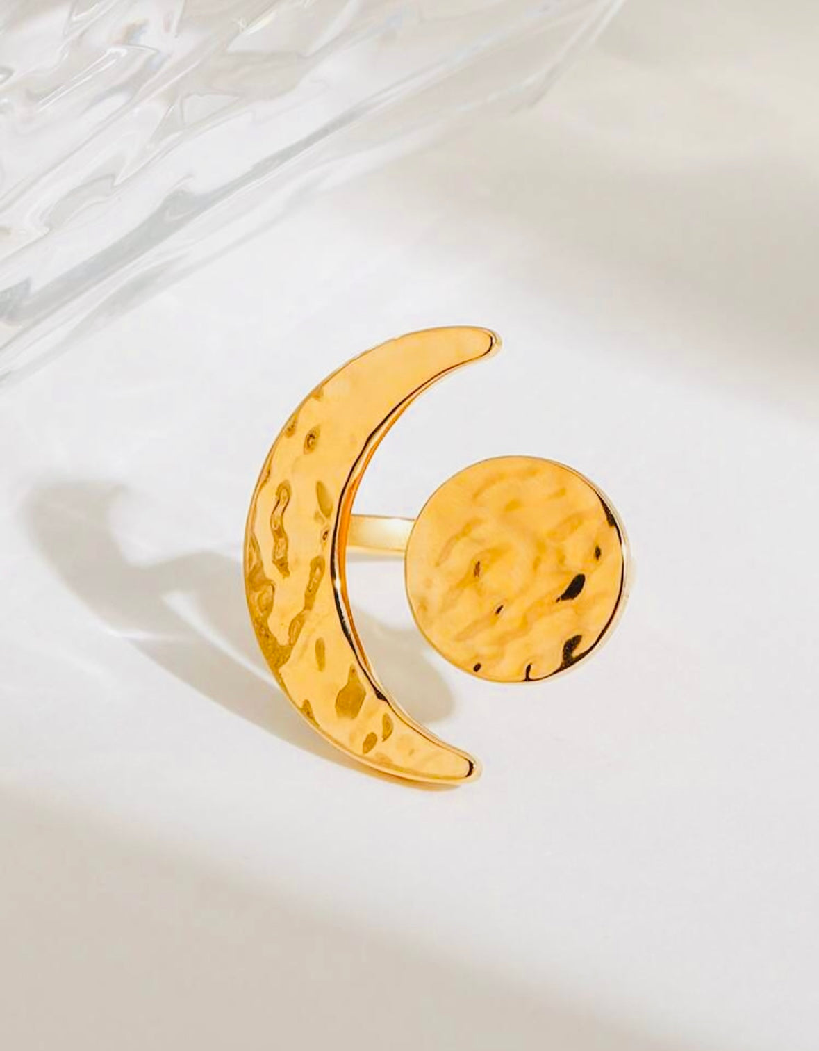 Moonshine Stainless Steel Ring