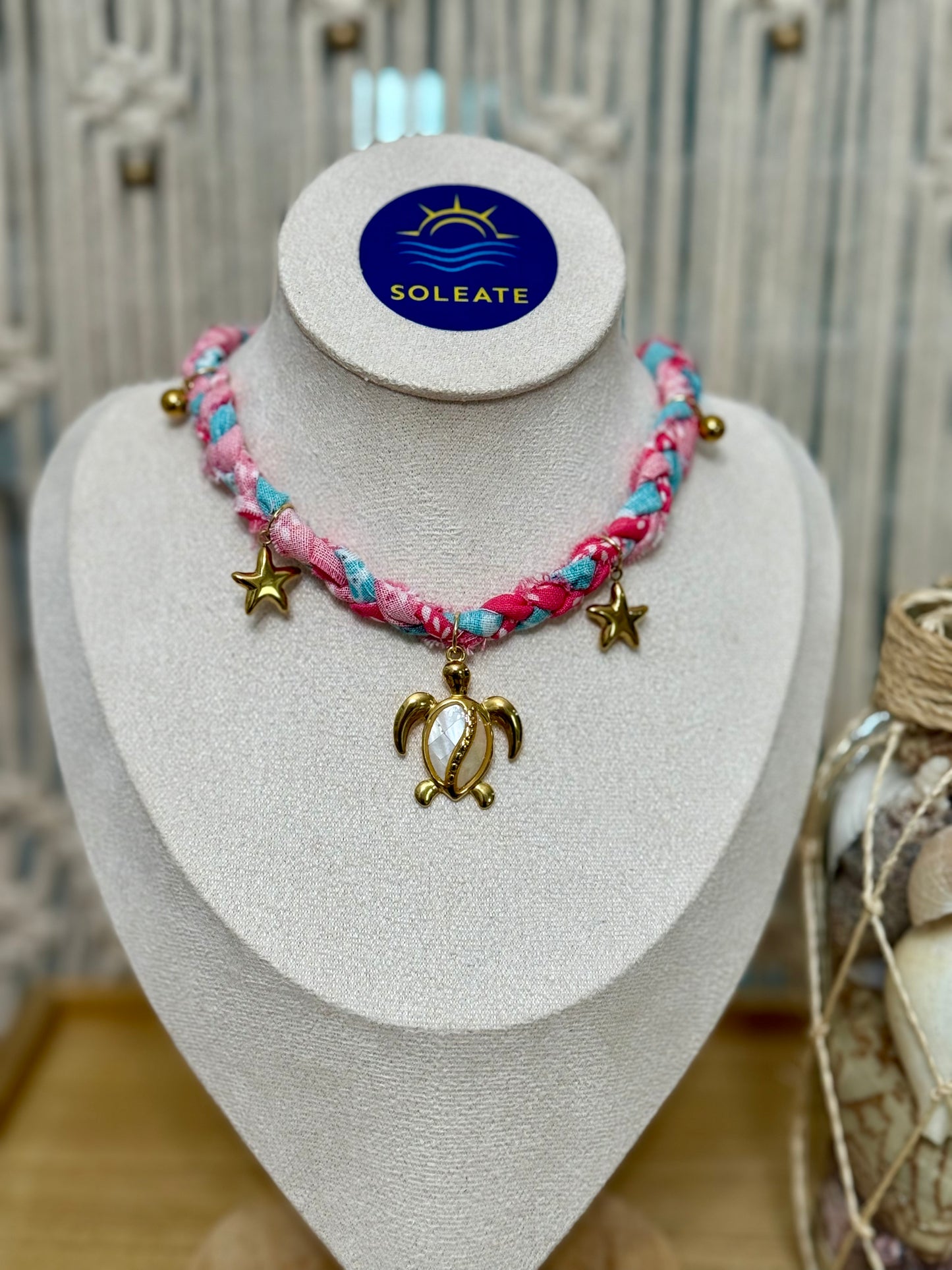 Tortuga Bandana Necklace