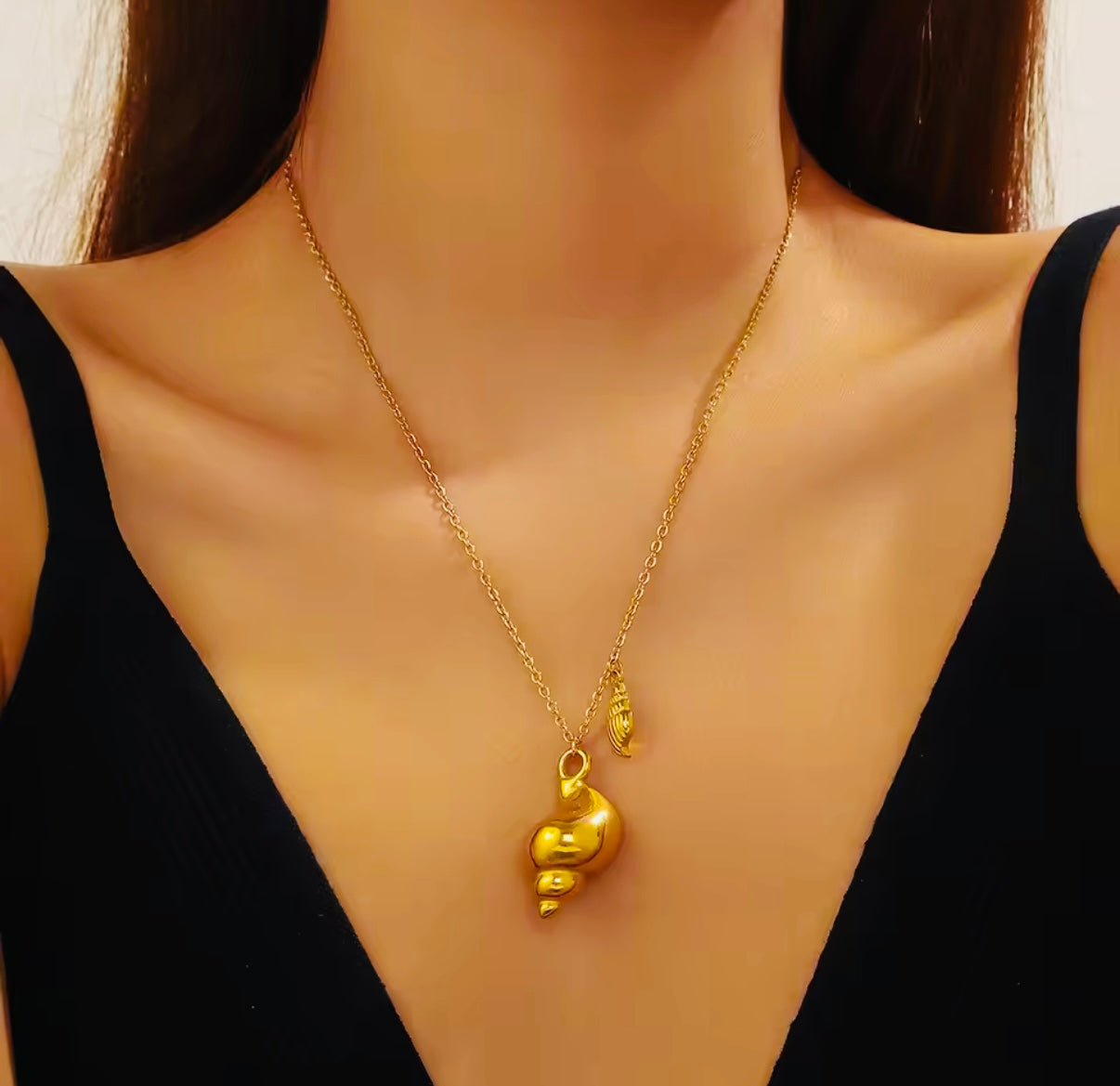 Caracol Stainless Steel Necklace