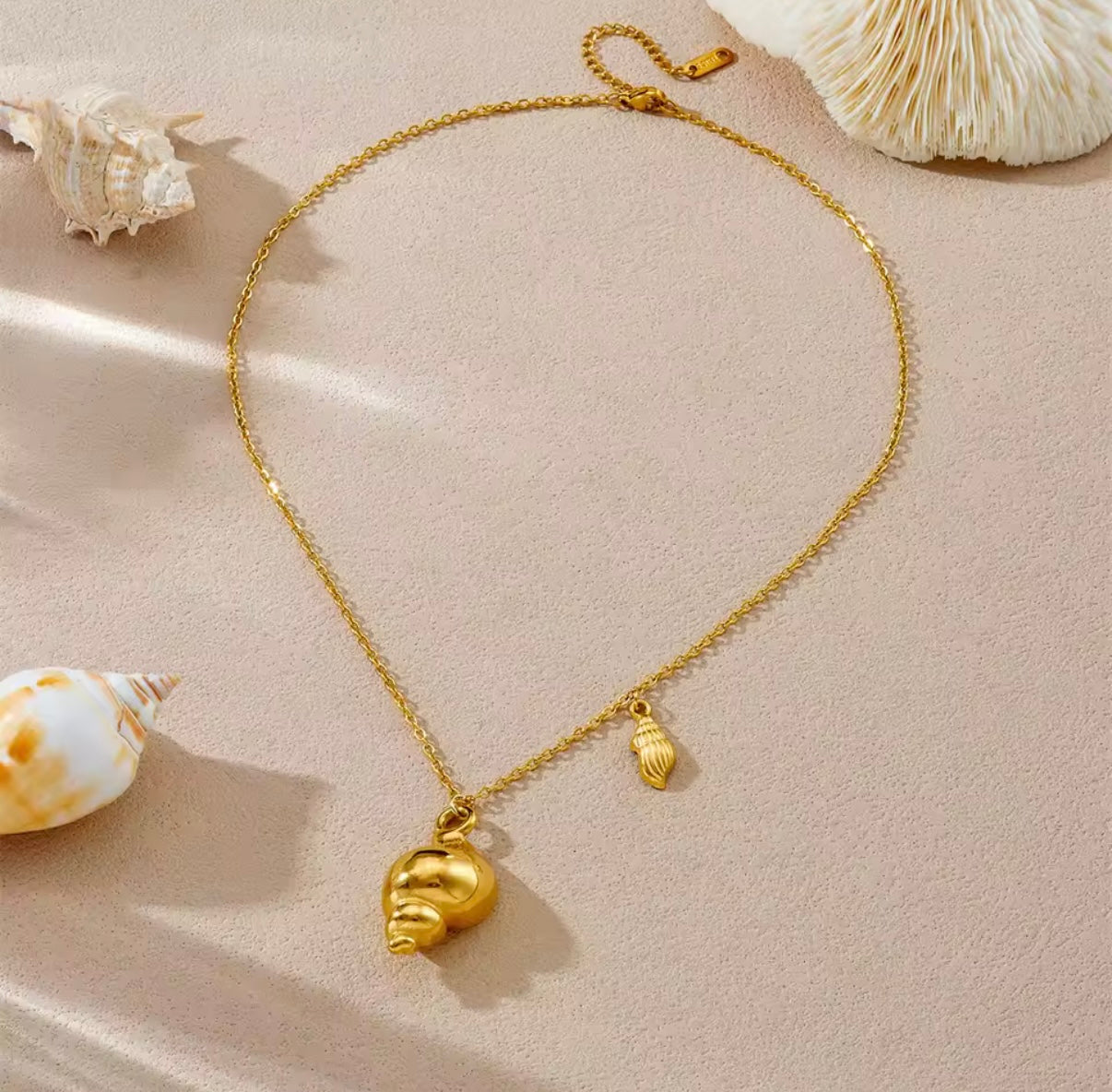 Caracol Stainless Steel Necklace