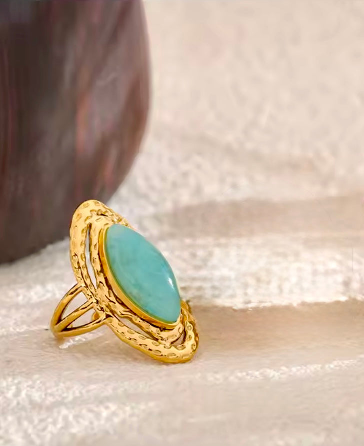 Caribe Stainless Steel Ring