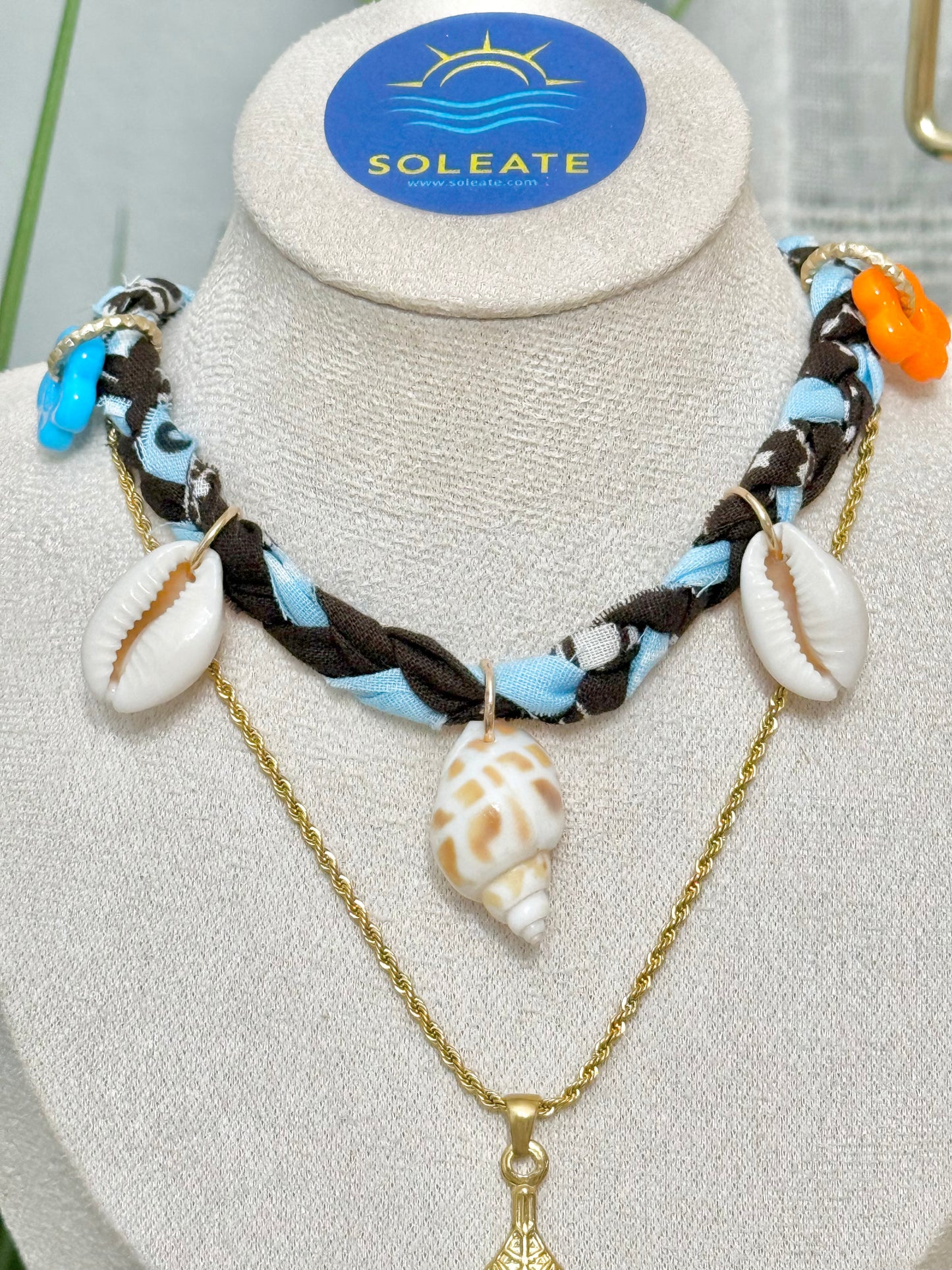 Shell Bandana Necklace
