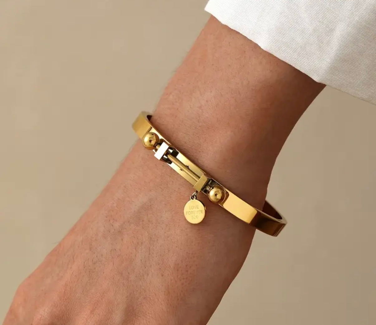 Ava Stainless Steel Bracelet