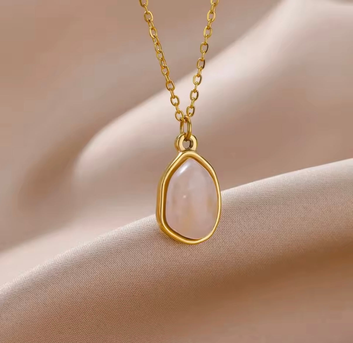 Rose Stainless Steel Necklace