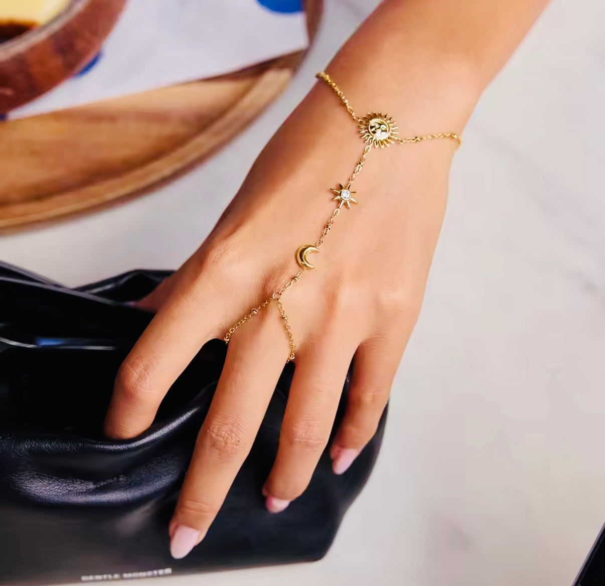 Glowing Stainless Steel Chain Bracelet