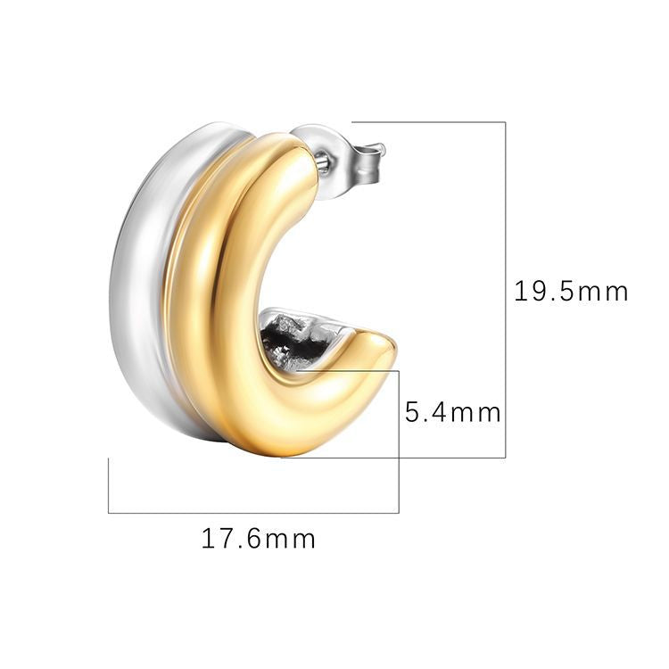Unique Stainless Steel Earrings