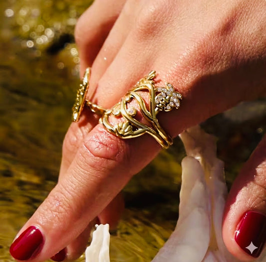 Paradise Stainless Steel Ring