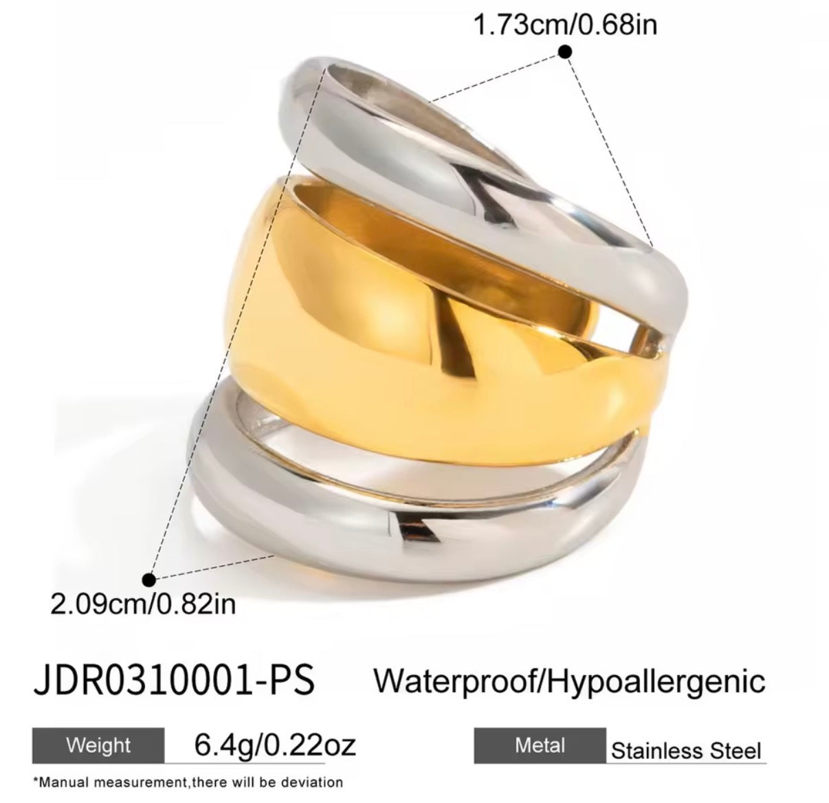 Harley Stainless Steel Ring