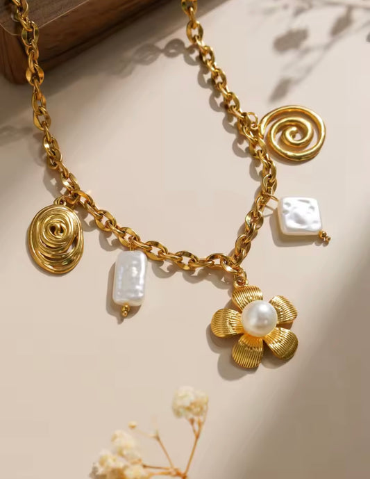 Caylee Stainless Steel Necklace