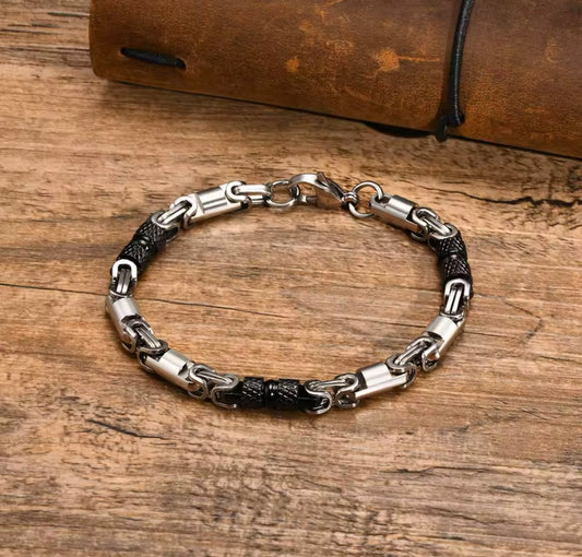 Tribes Stainless Steel Bracelet