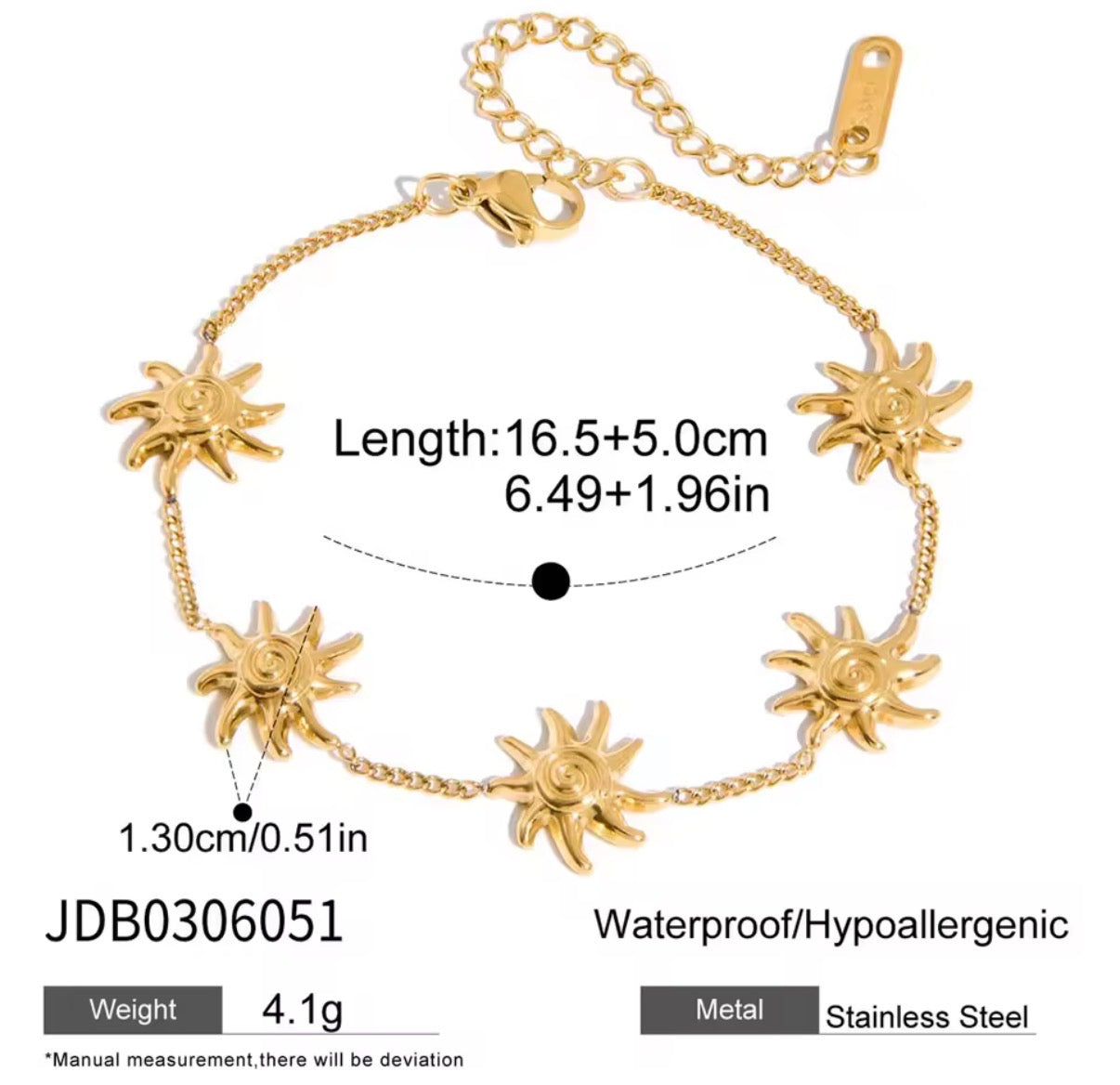 Paradise Stainless Steel Bracelet