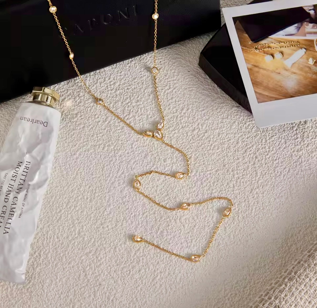 Shimmer Stainless Steel Necklace