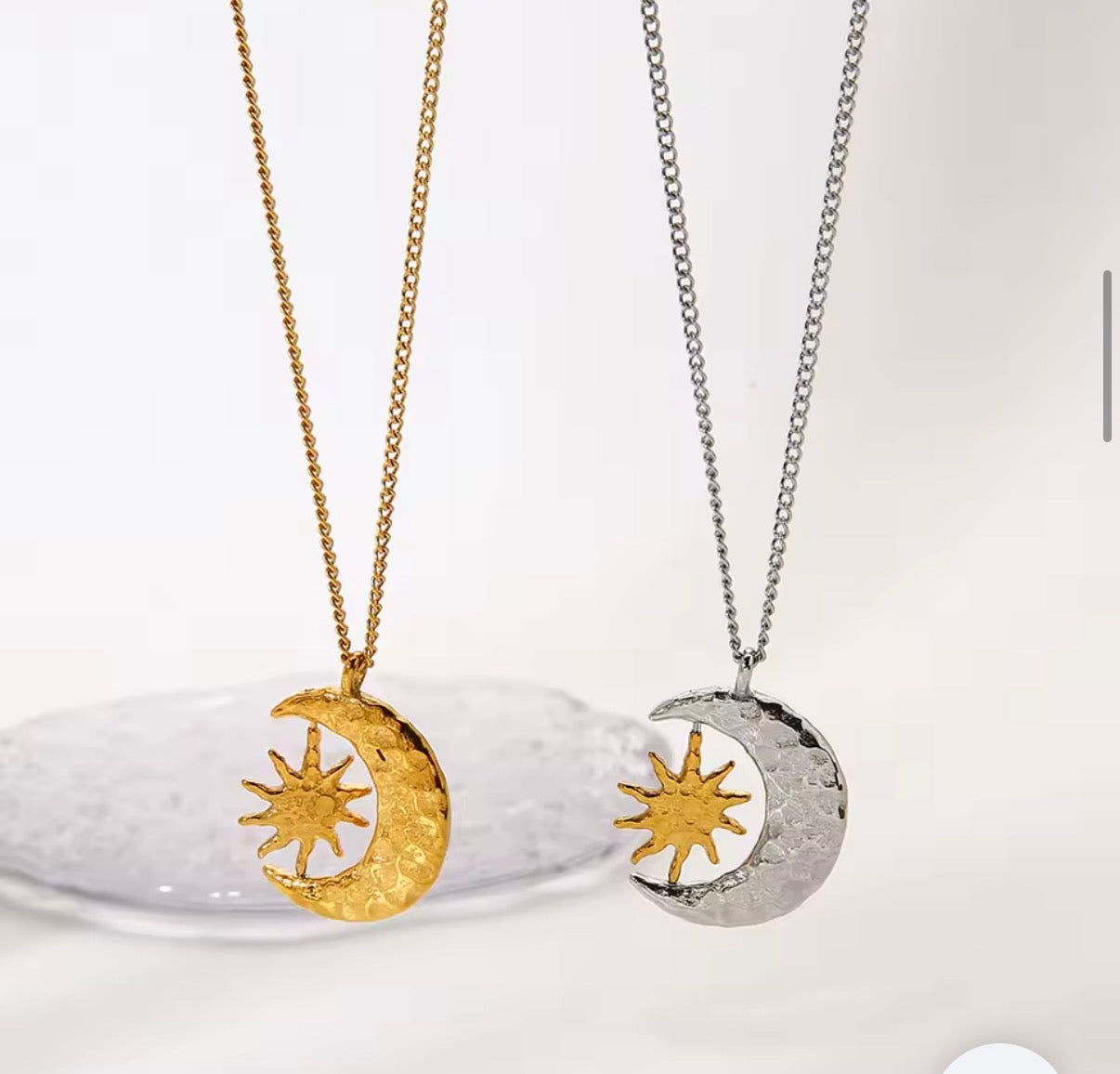 Moonlight Stainless Steel Necklace