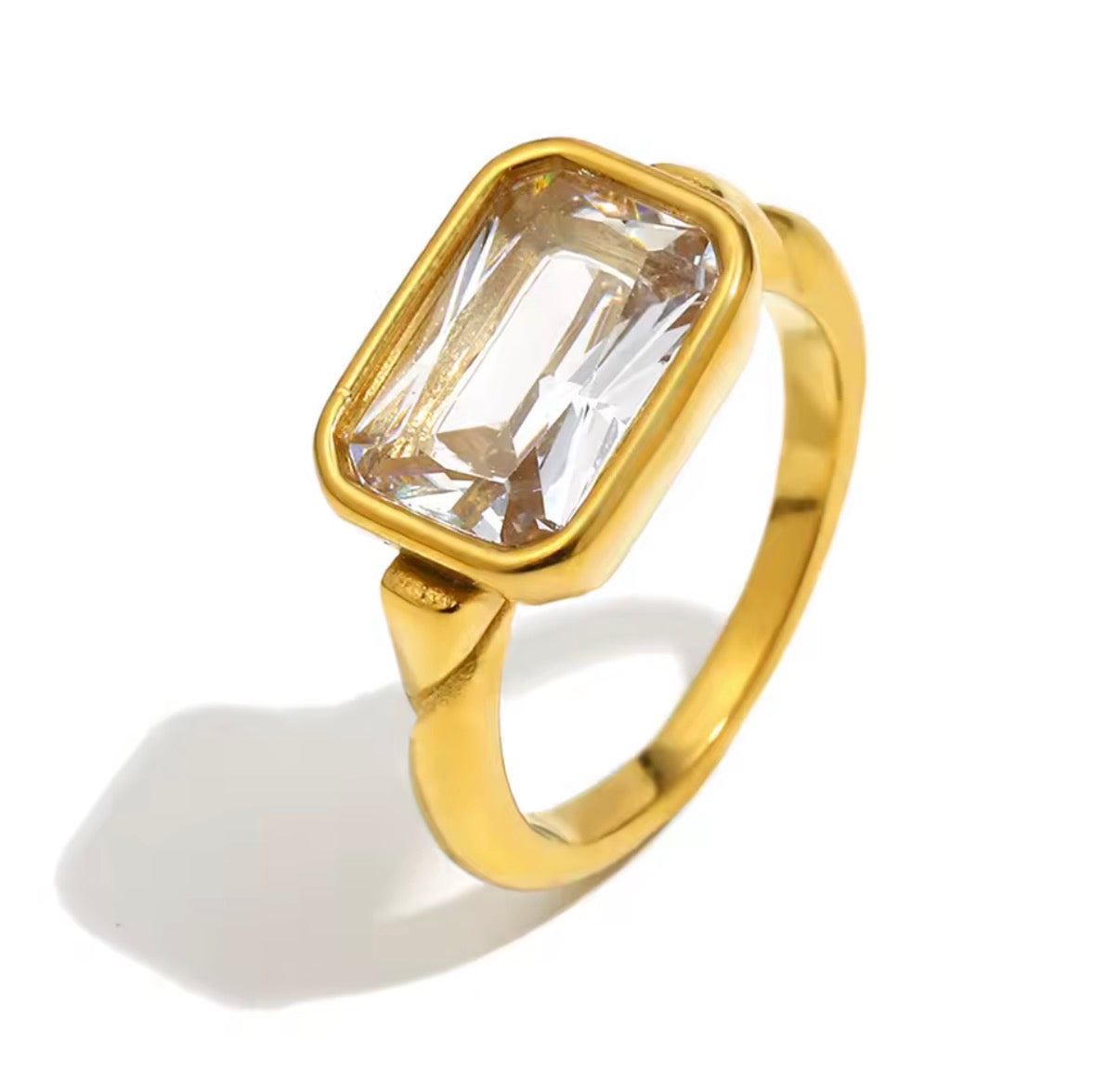 Halo Stainless Steel Ring