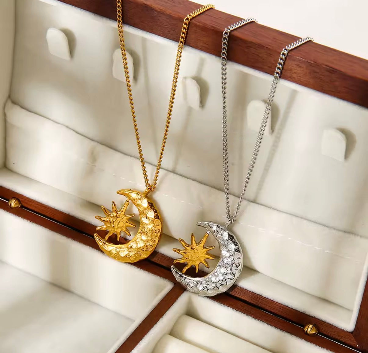 Moonlight Stainless Steel Necklace