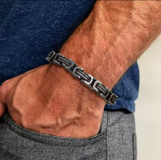 Elite Chunky Stainless Steel Bracelet