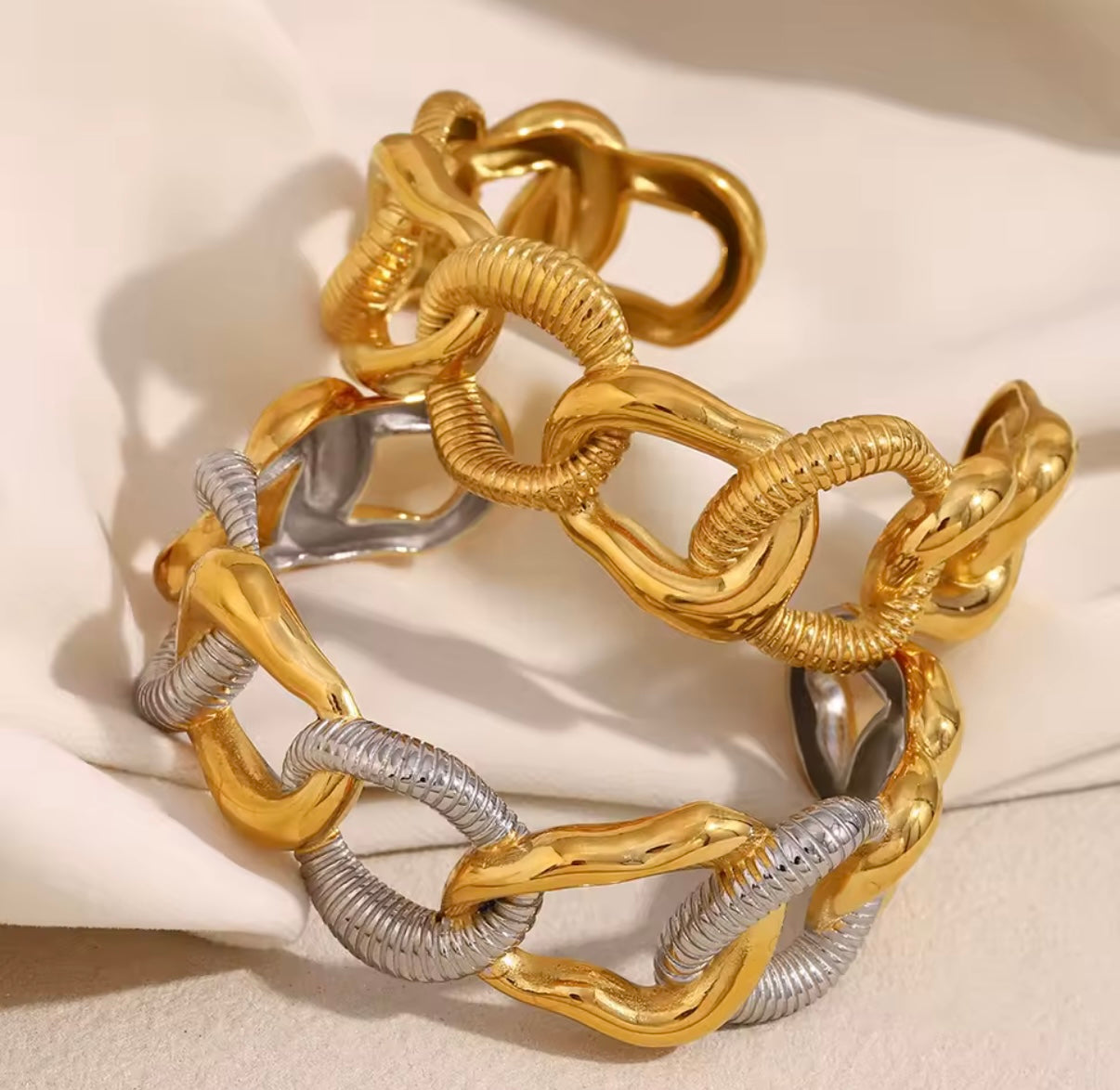 Adele Stainless Steel Bracelet