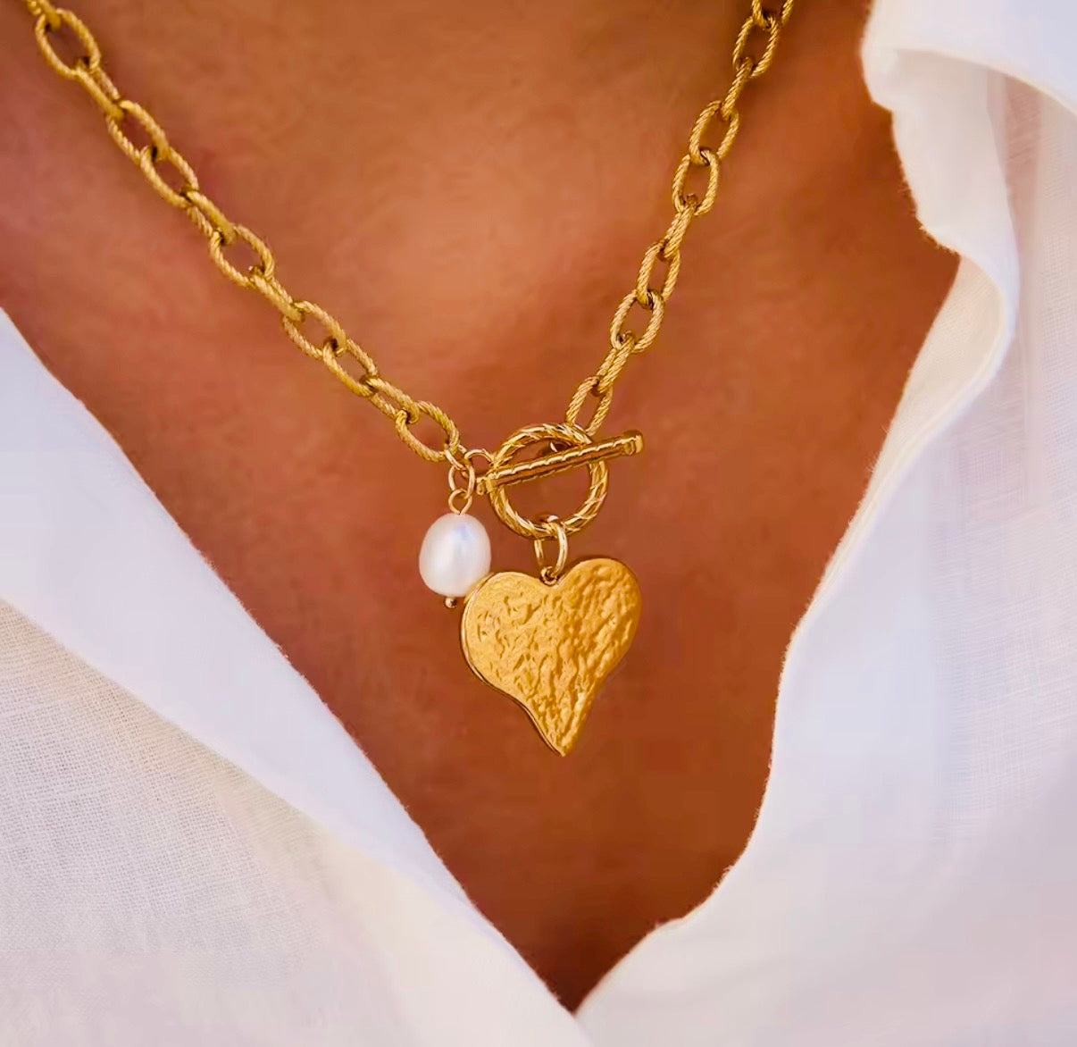 Sweetheart Stainless Steel Necklace