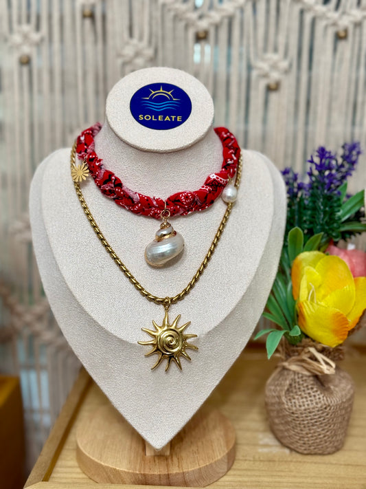 Flamenco Bandana Necklace