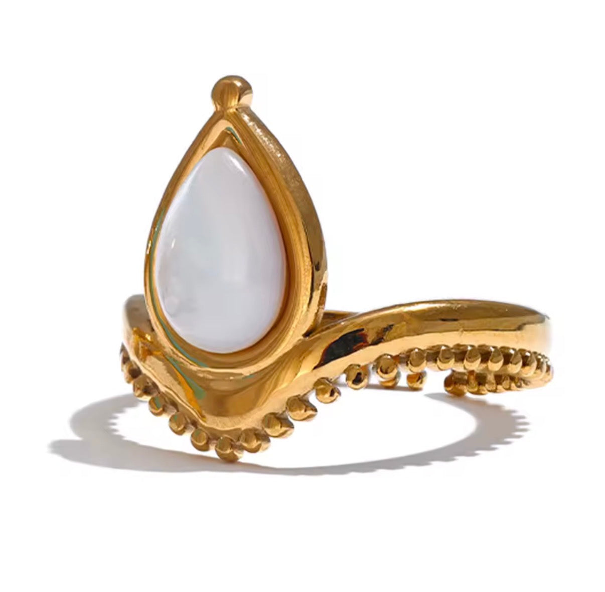 Claire Stainless Steel Ring