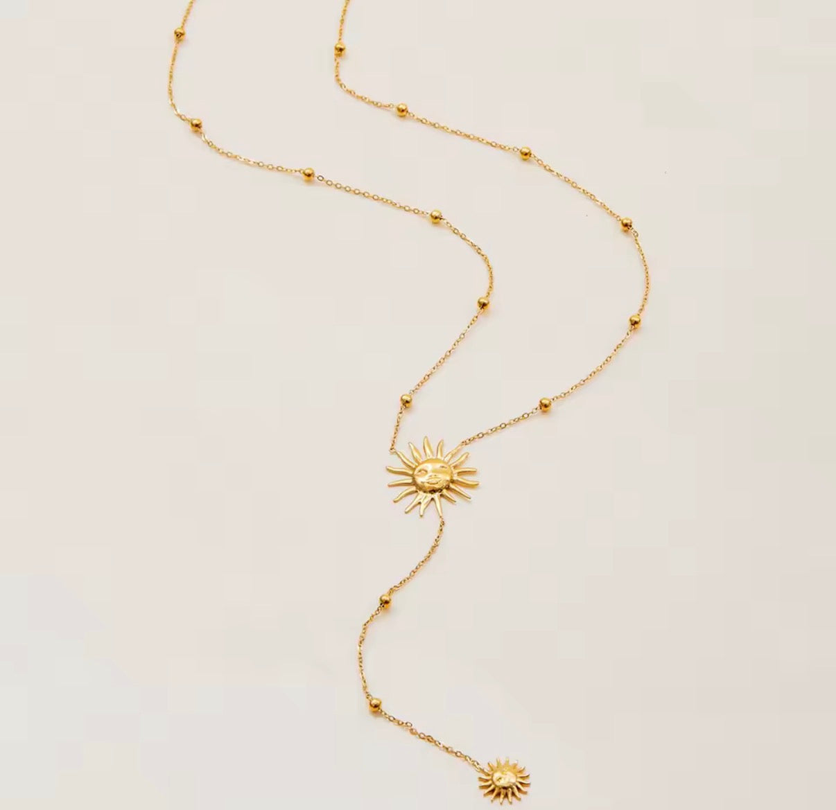 Bright Sun Stainless Steel Necklace