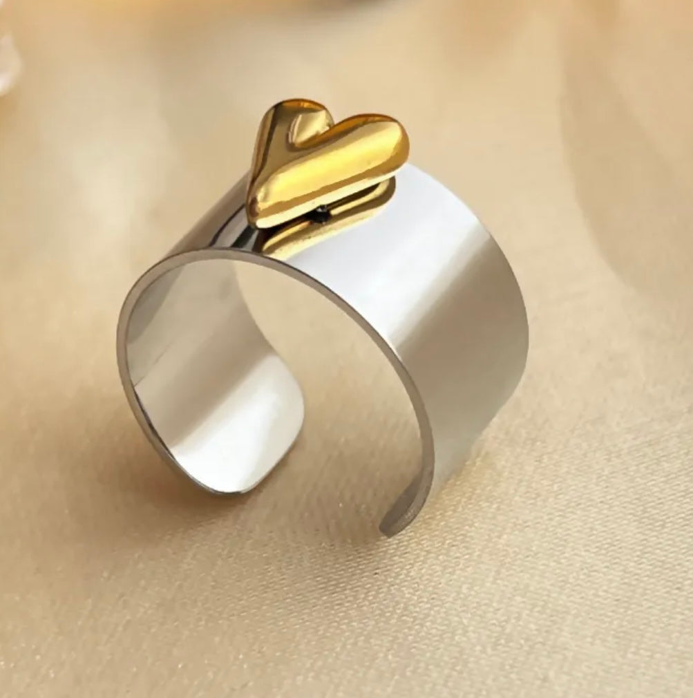 Sweet Love Stainless Steel Ring