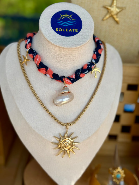 Domes Bandana Necklace