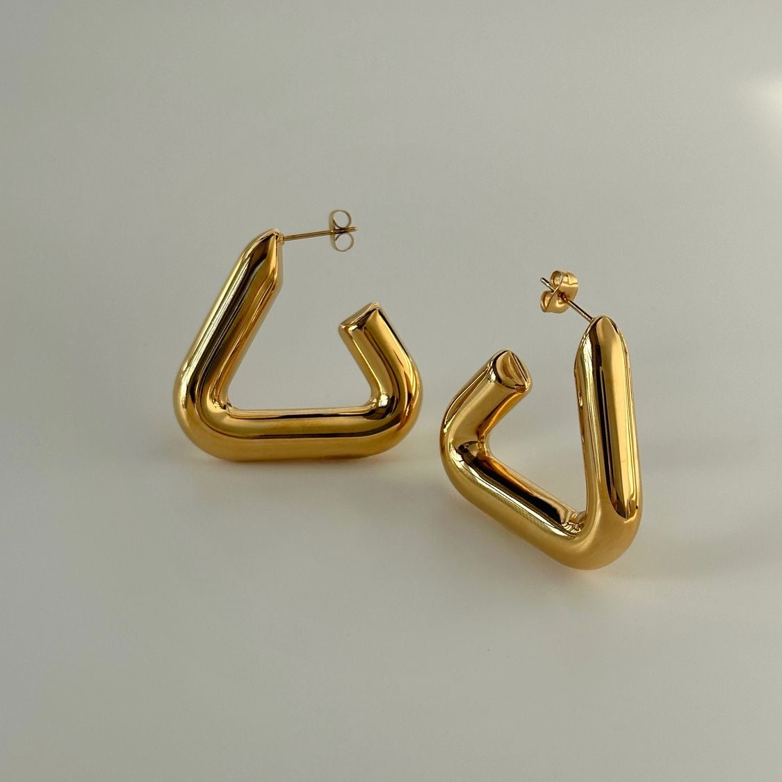 Ava Stainless Steel Earrings