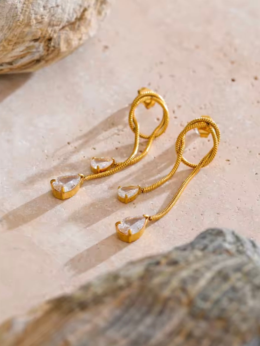 Joy Stainless Steel Earrings