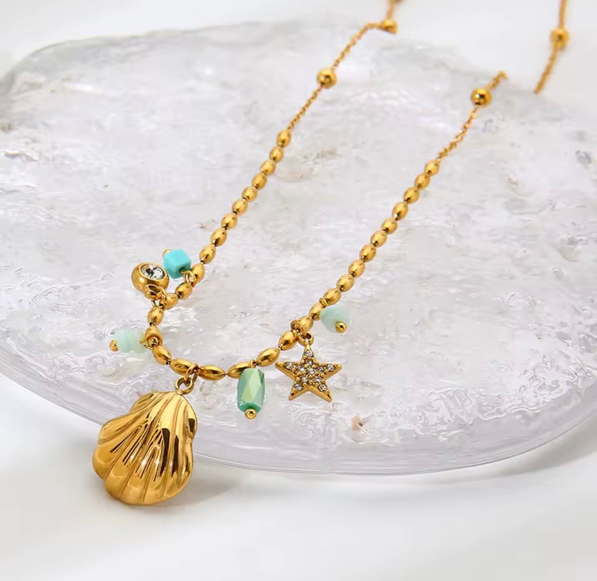 Shell Stainless Steel Necklace