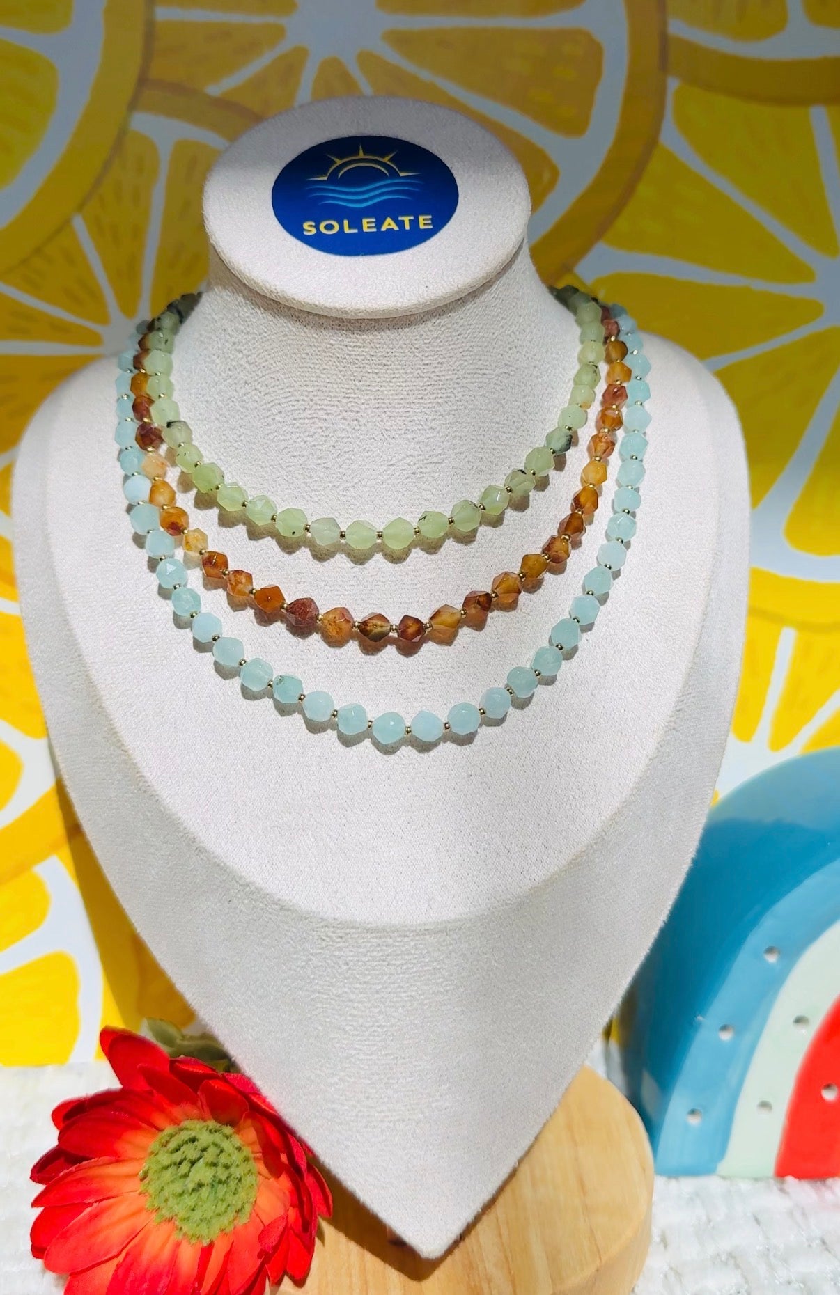 Sunstones Necklace