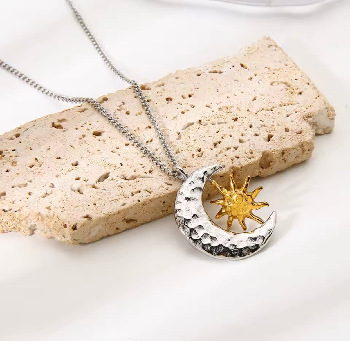 Moonlight Stainless Steel Necklace