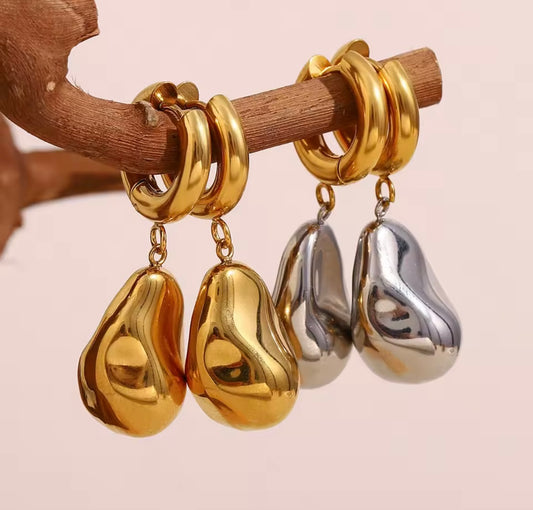 Bold Stainless Steel Earrings