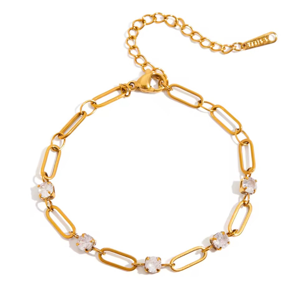 Tiffany Stainless Steel Chain Bracelet