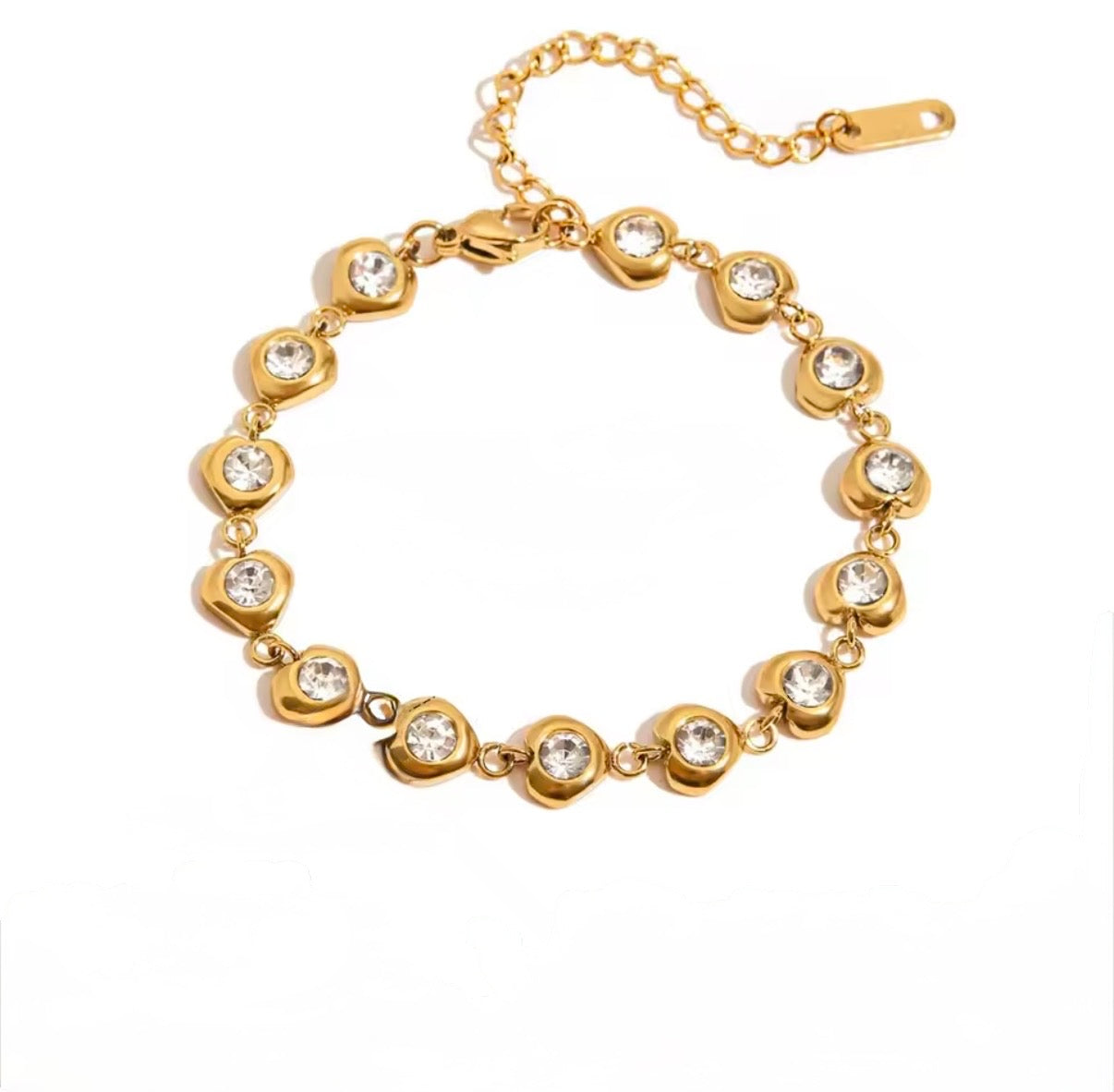 True Heart Stainless Steel Bracelet