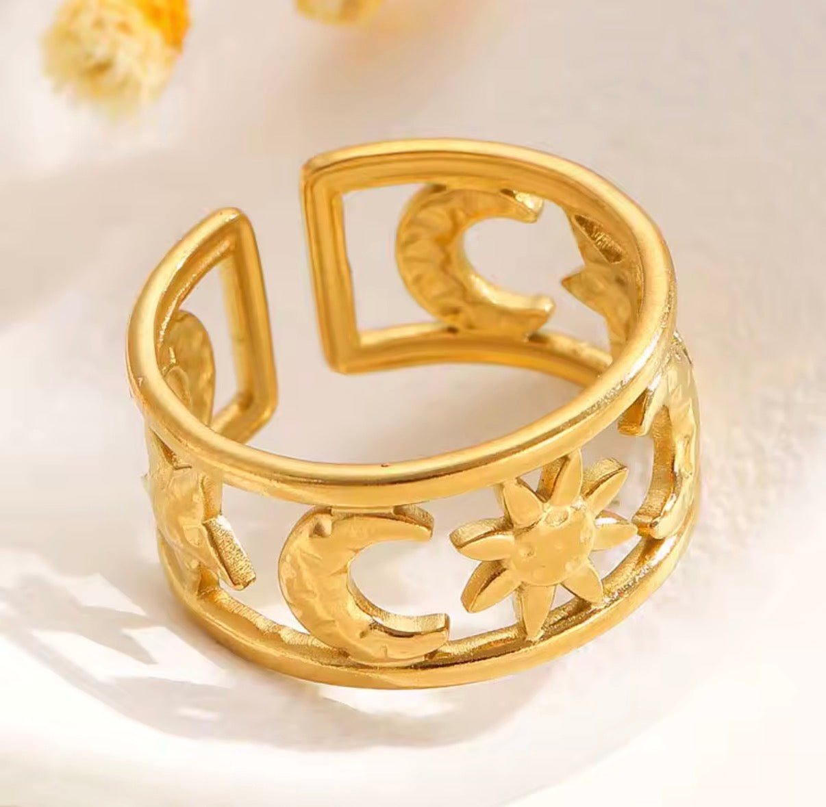 Solaris Stainless Steel Ring