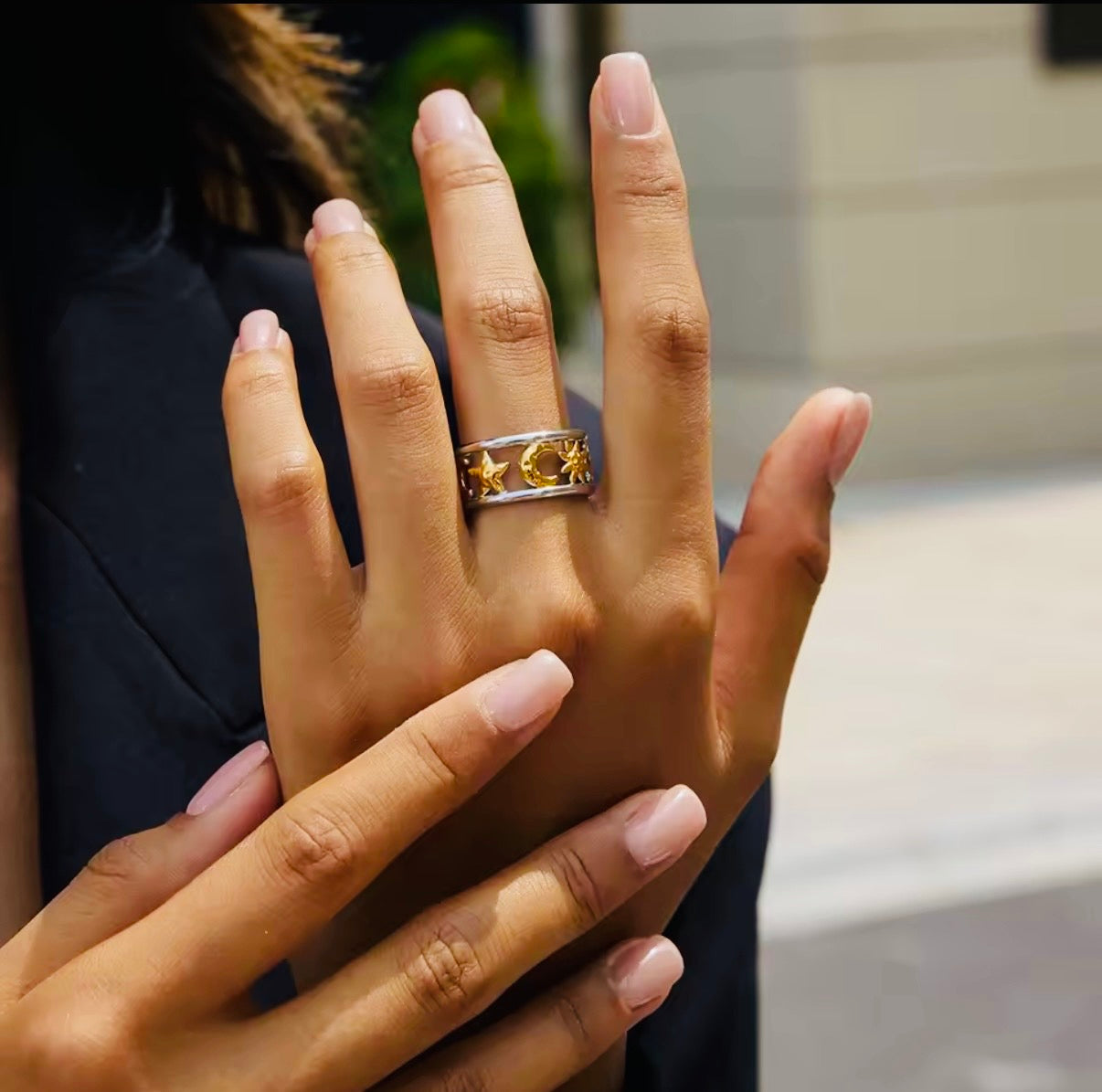 Solaris Stainless Steel Ring