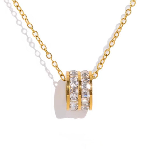 Roller Stainless Steel Necklace