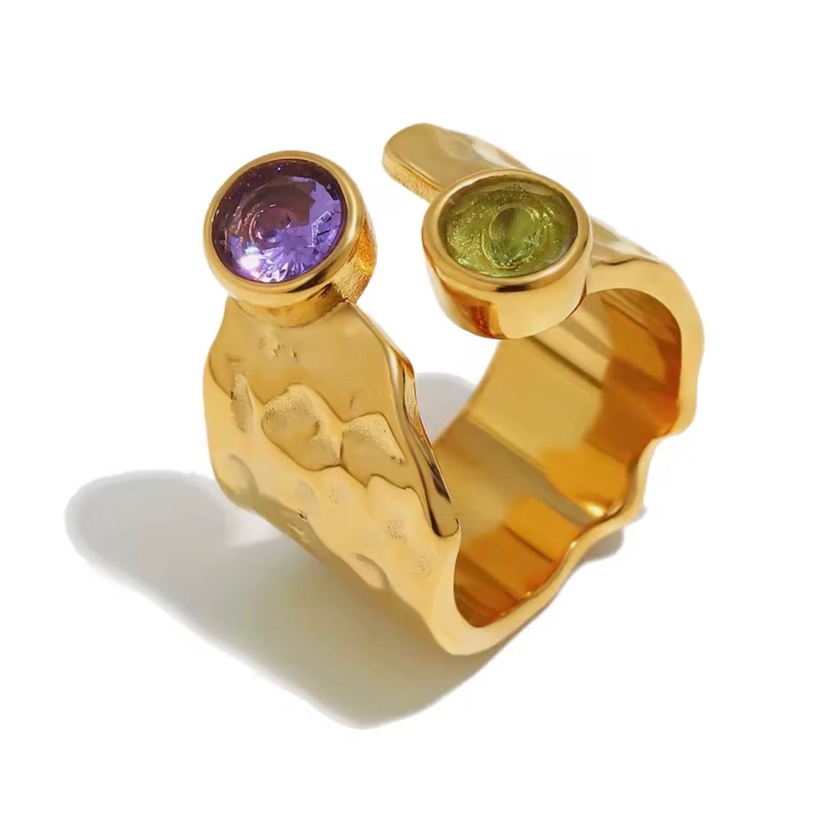 Isabela Stainless Steel Ring