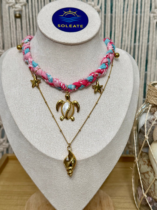 Tortuga Bandana Necklace