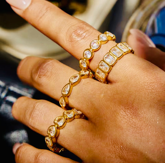 Radiant Stainless Steel Ring