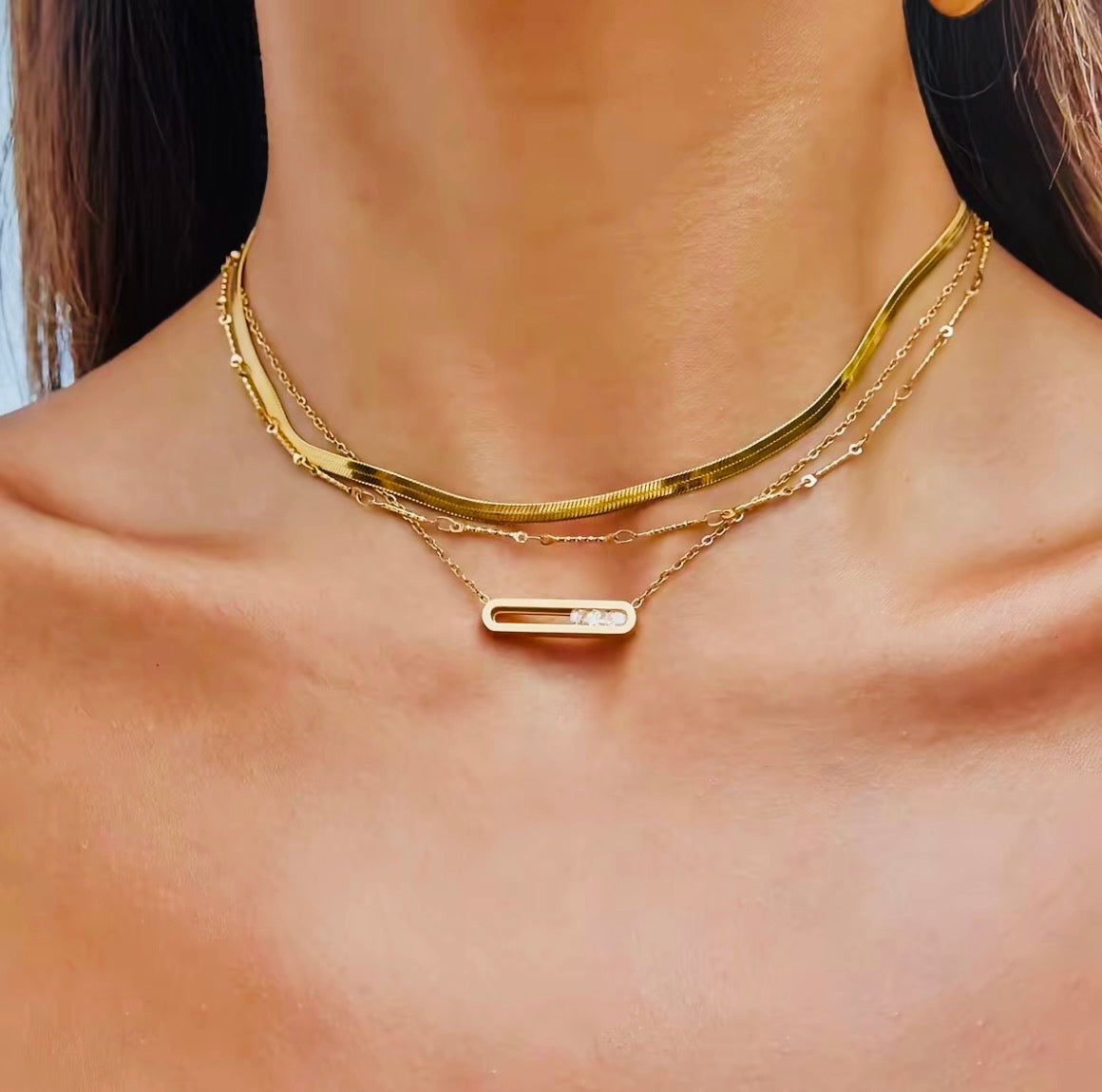 Bliss Stainless Steel Necklace