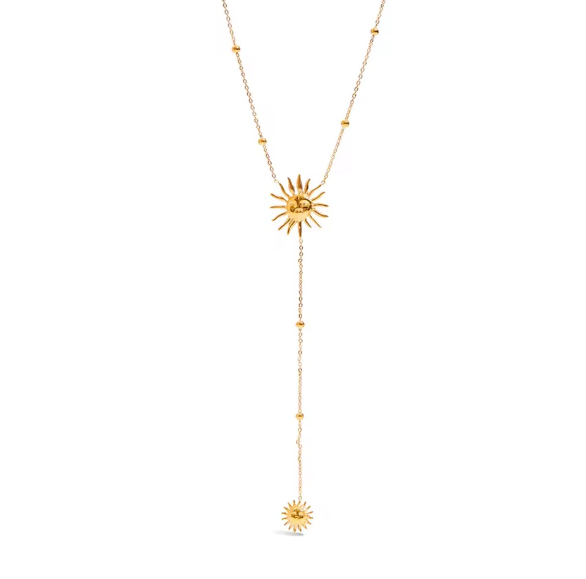 Bright Sun Stainless Steel Necklace